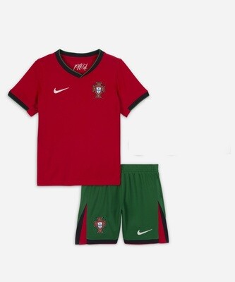 Portugal Home 24/25 Kids Soccer Kit