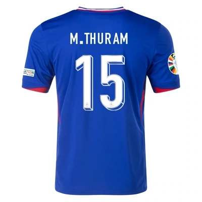 France 24/25 Home National Jersey Marcus Thuram