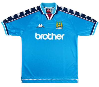 Manchester City 97/99 Home Retro Jersey for Men