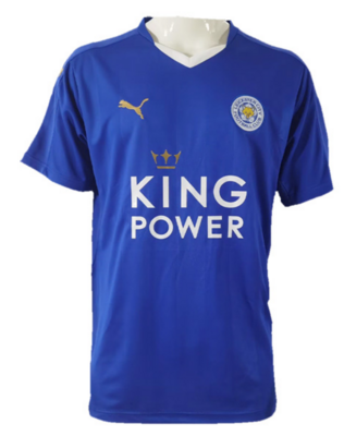 Leicester City 15/16 Home Retro Jersey for Men