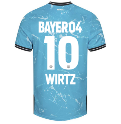 WIRTZ #10 Bayer 04 Leverkusen 23/24 THIRD Soccer Jersey for Men
