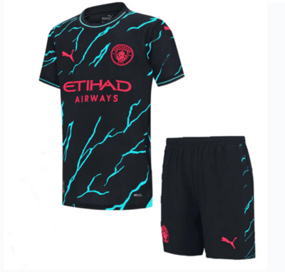 Manchester City 23/24 Third Kids Kit