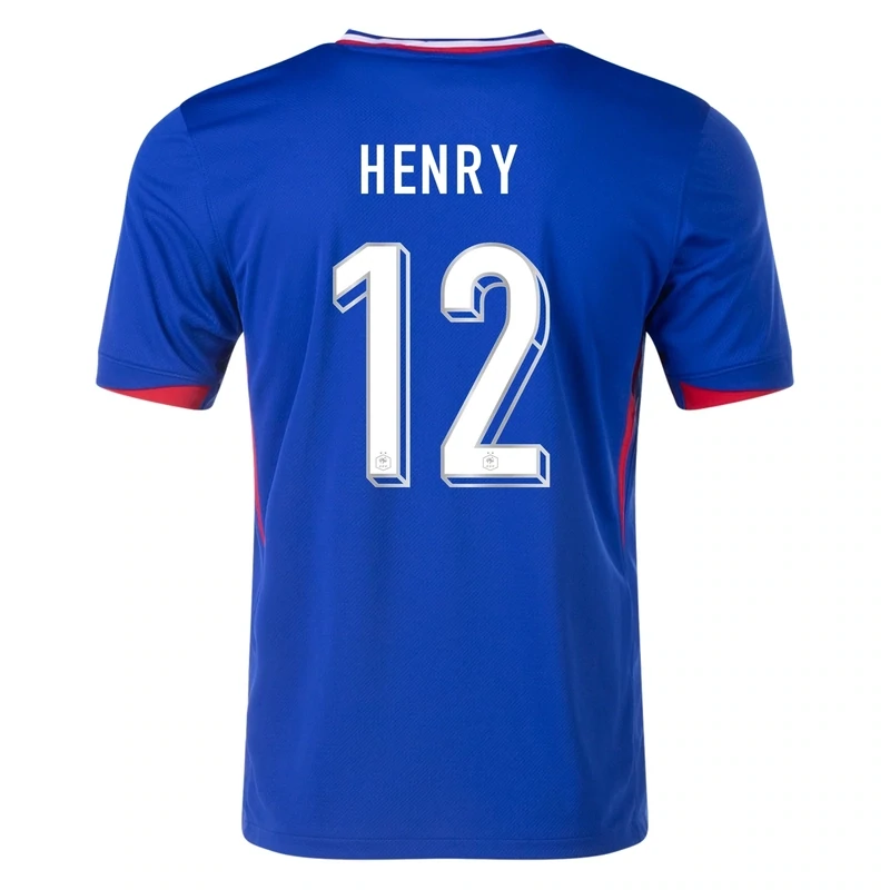 France 24/25 Home National Jersey Thierry Henry