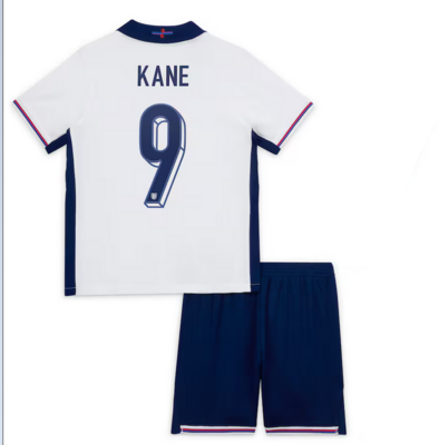 England Away 24/25 Kids Soccer Kit KANE #9