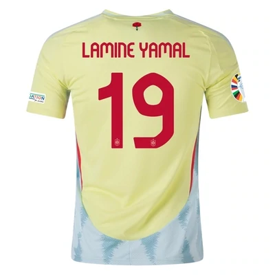 LAMINE YAMAL Spain 24/25 Away Jersey For Men