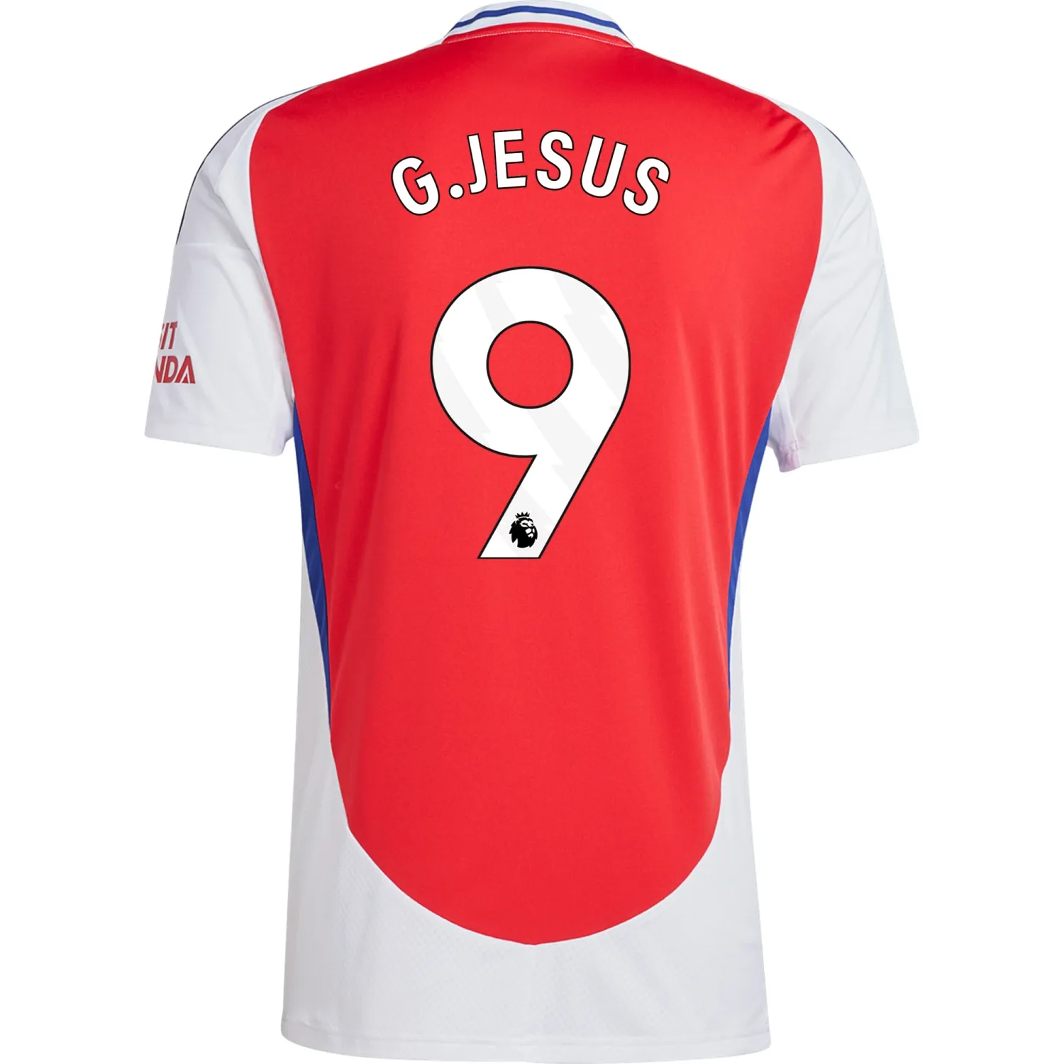 Arsenal 24/25 Home Soccer Jersey For Men G. JESUS #9