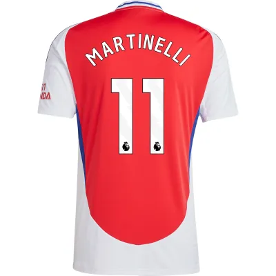 Arsenal 24/25 Home Soccer Jersey For Men MARTINELLI #11