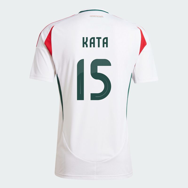 Hungary 24/25 Away White Jersey For Men Kata #15