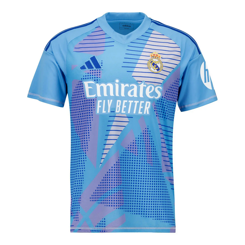 Real Madrid 24/25 Goalkeeper Blue Jersey for Men