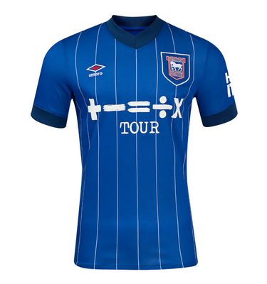 Ipswich Town 24/25 Home Soccer Jersey For Men