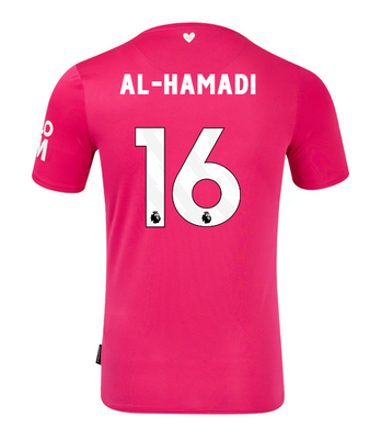 Ipswich Town 24/25 Third Pink Soccer Jersey For Men Al-Hamadi #16