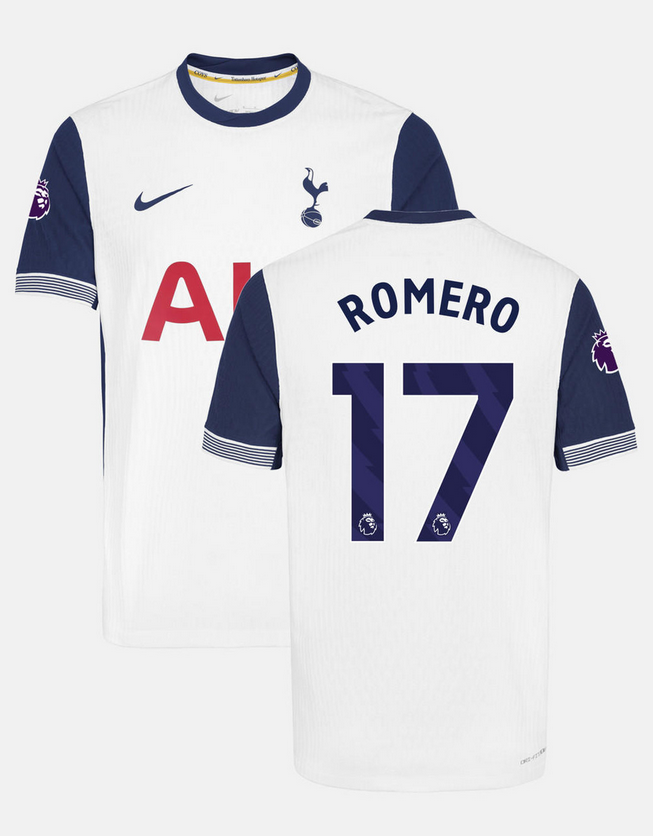 Tottenham Hotspur 24/25 Home Jersey for Men Romero #17