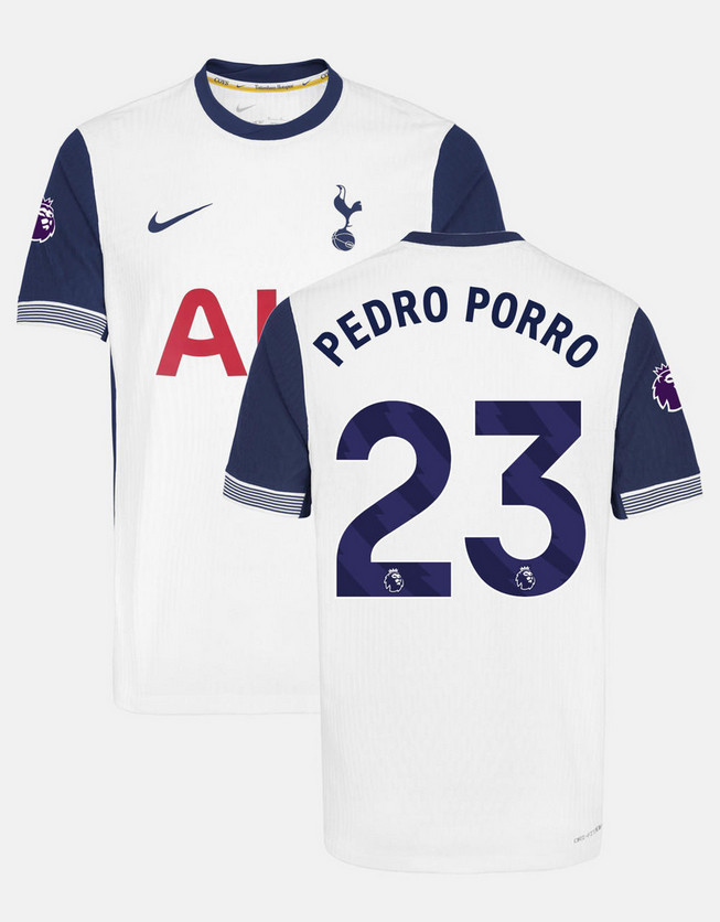 Tottenham Hotspur 24/25 Home Jersey for Men Pedro Porro #23