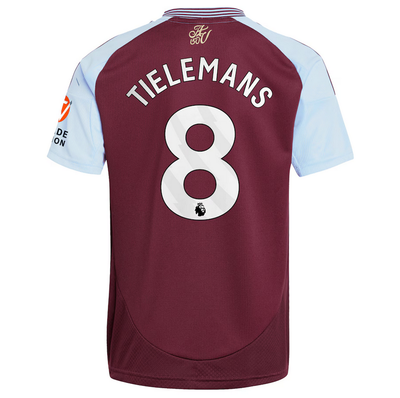 Aston Villa 24/25 Home Jersey for Men Tielemans #8