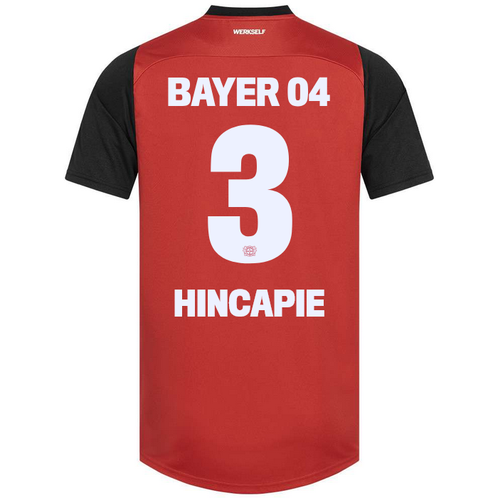 Bayer 04 Leverkusen 24/25 Home Jersey for Men Hincapie #3