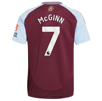 Aston Villa 24/25 Home Jersey for Men McGinn #7