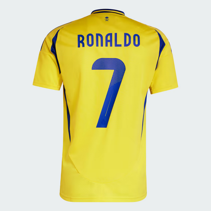 Al Nassr Home 24/25 Yellow Men's Soccer Jersey RONALDO