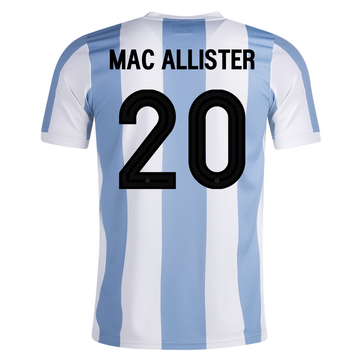 Argentina 2024 50th Anniversary Jersey Mac Allister #20