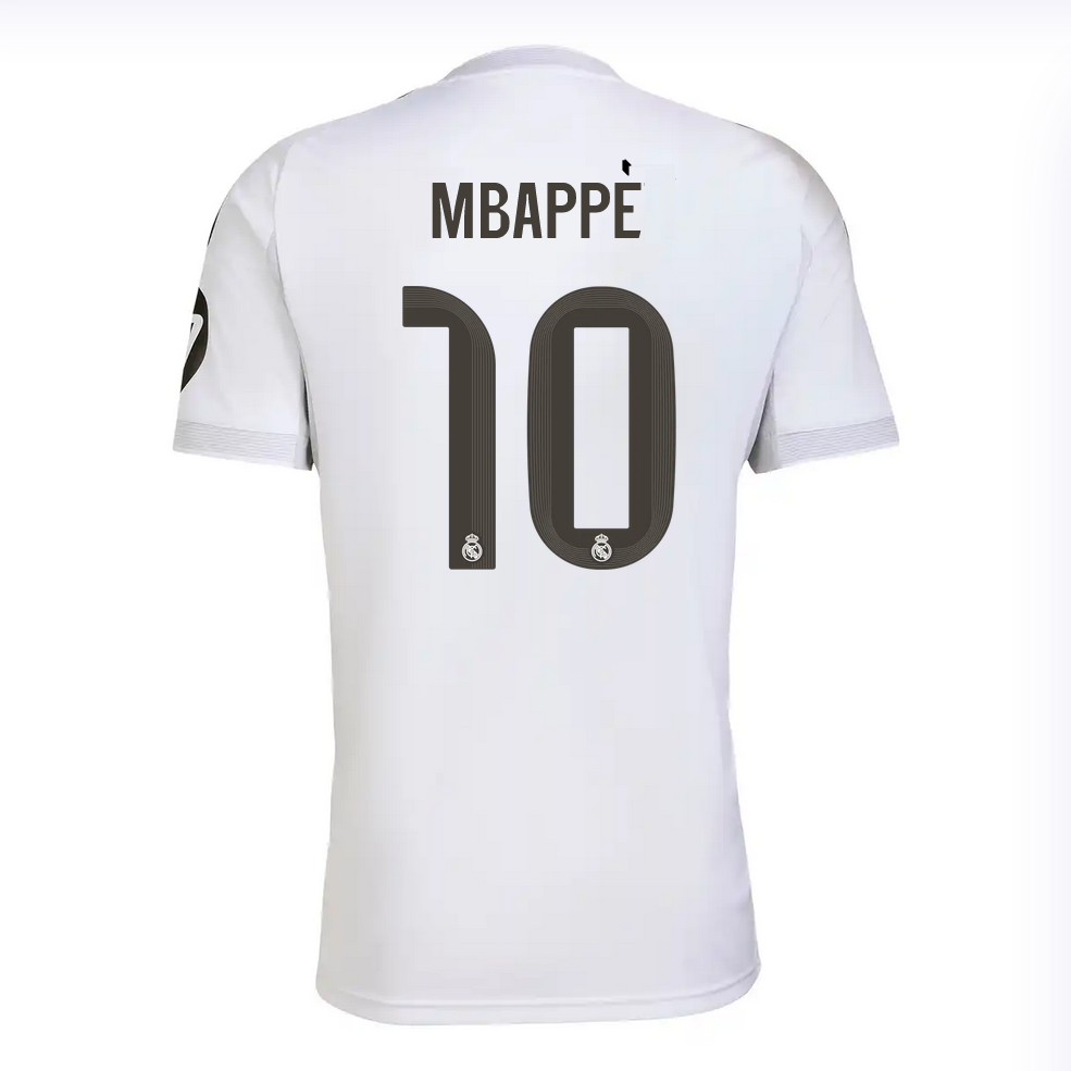 Kylian Mbappé #10 Real Madrid CF 25/26 Home Jersey