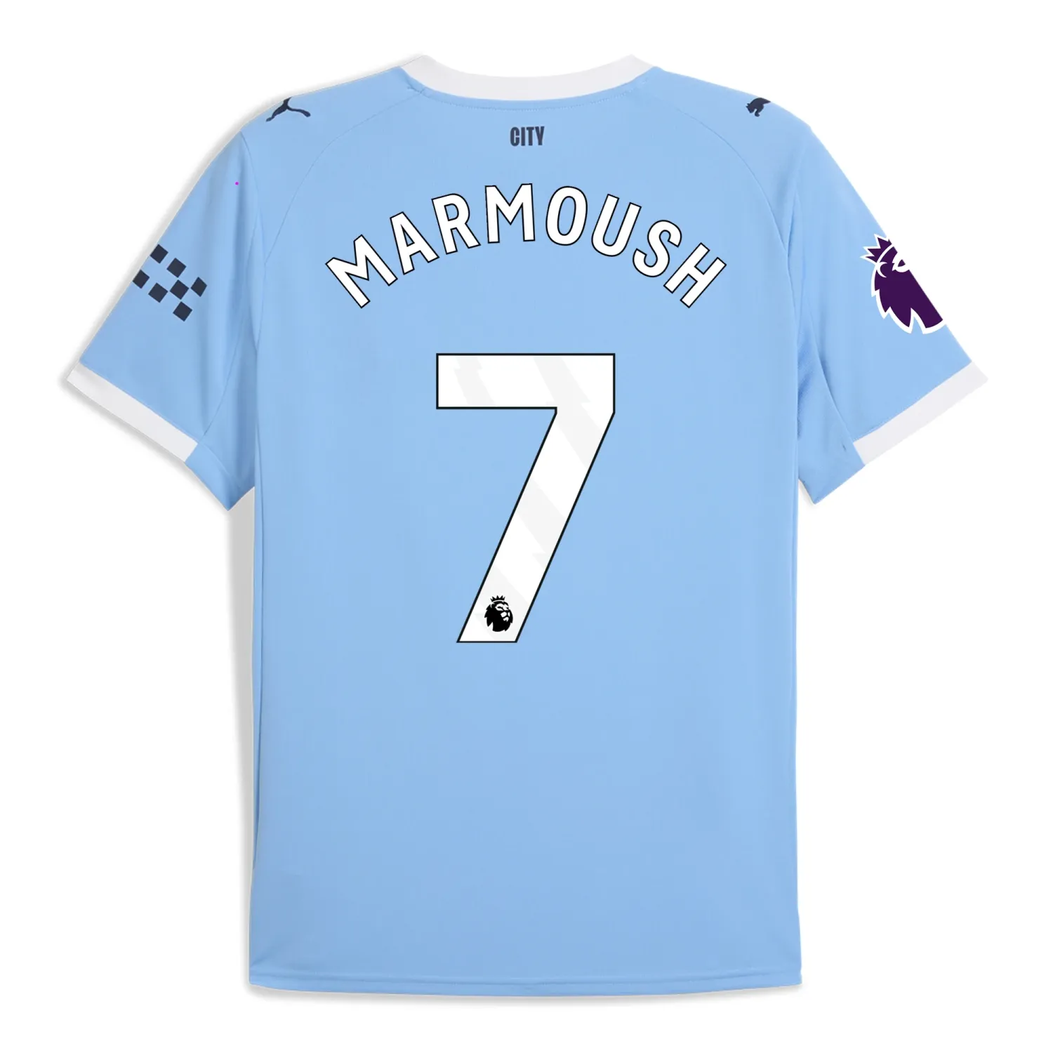 Omar Marmoush Manchester City FC 25/26 Home Jersey
