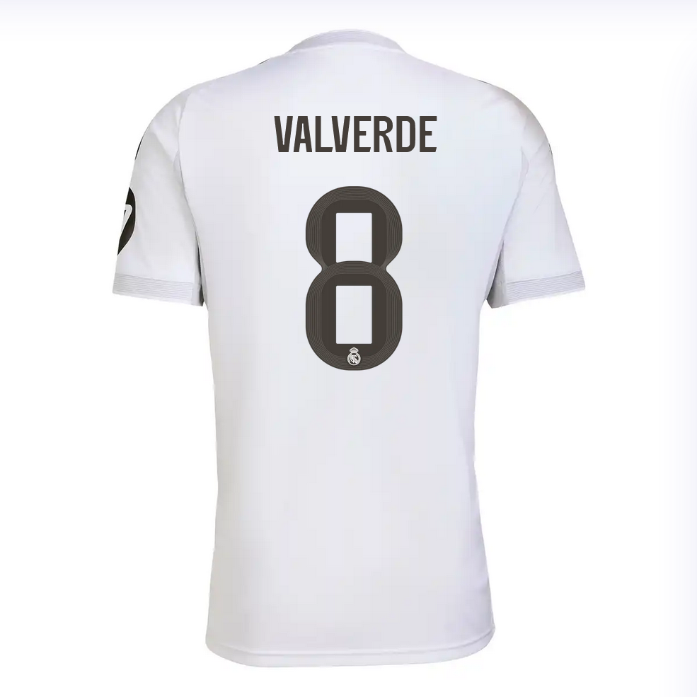 Federico Valverde Real Madrid CF 25/26 Home Jersey