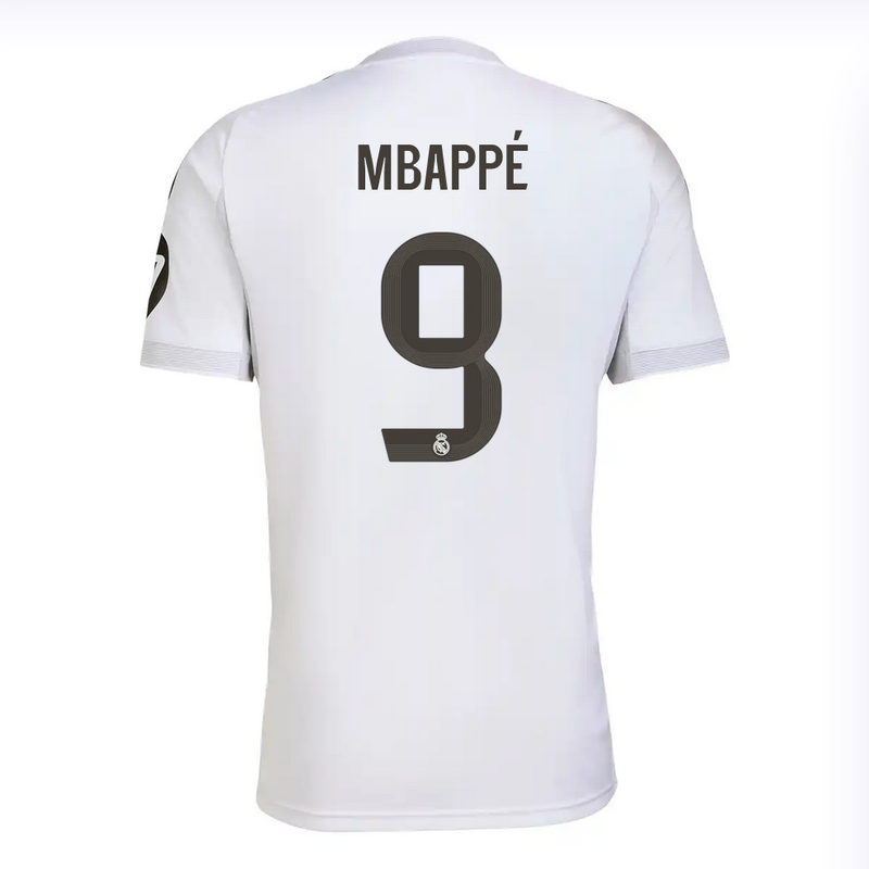 Kylian Mbappé #9 Real Madrid CF 25/26 Home Jersey