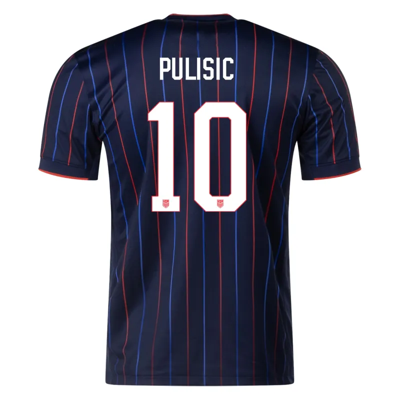 Christian Pulisic USMNT 2025 Away Soccer Jersey
