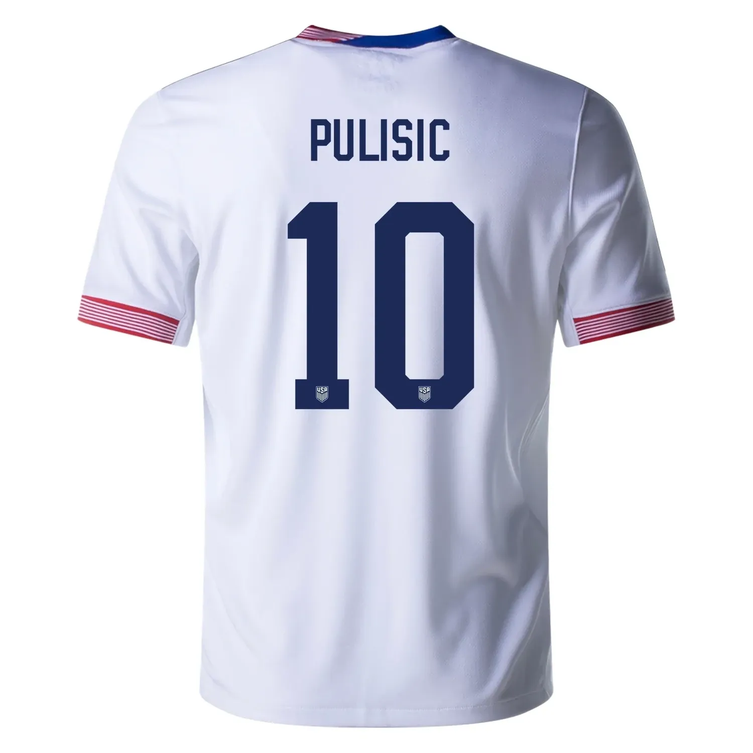 Christian Pulisic USMNT 2025 Home White Soccer Jersey