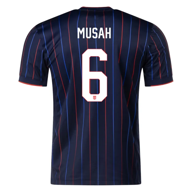 Yunus Musah USMNT 2025 Away Soccer Jersey