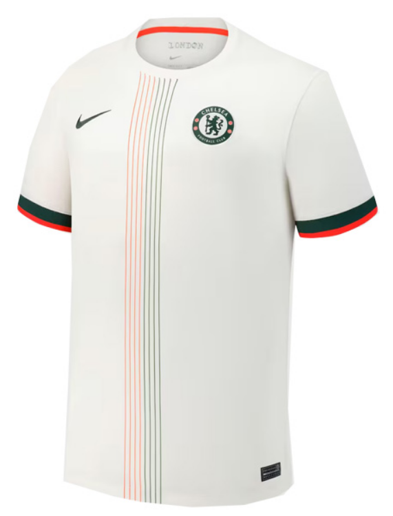 Chelsea F.C. 25/26 Away White Jersey