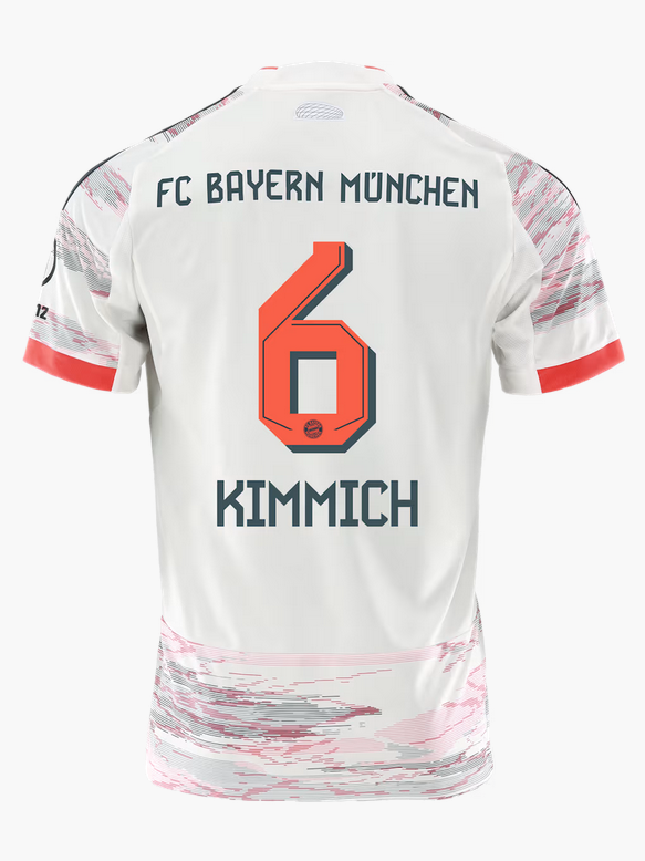 Joshua Kimmich FC Bayern Munich 25/26 Away Soccer Jersey