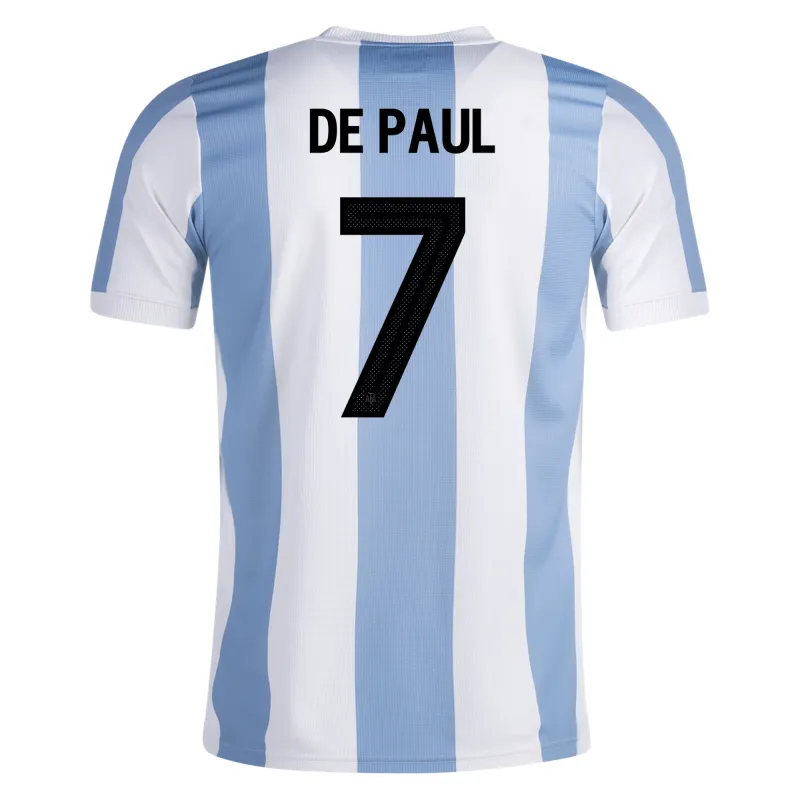 Rodrigo De Paul Argentina 2025 50th Anniversary Jersey
