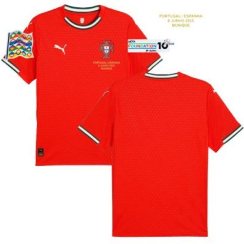 Portugal Home UEFA National League Final Jersey 2025