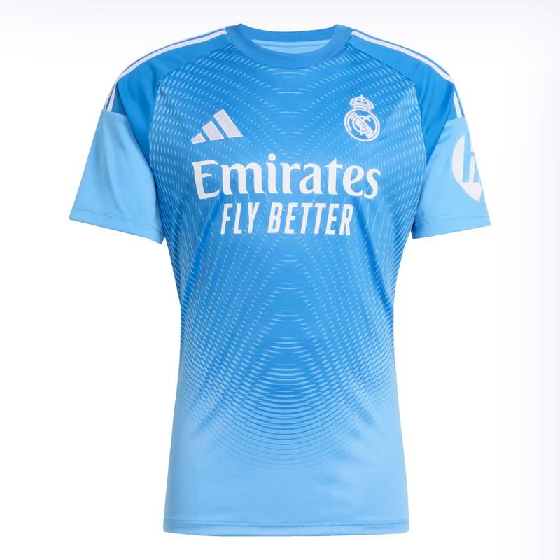 Real Madrid CF 25/26 Home Blue Goalkeeper Jersey