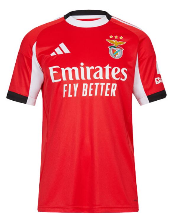 S.L. Benfica 25/26 Home Red Jersey
