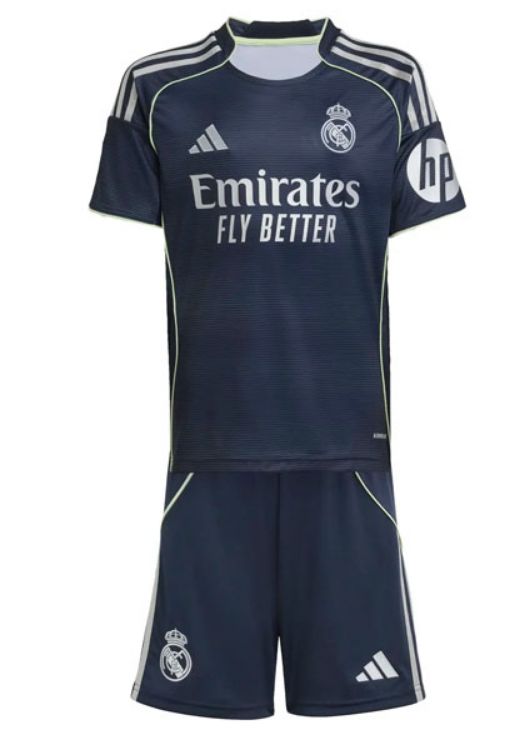 Real Madrid 25/25 Away Kids Kit