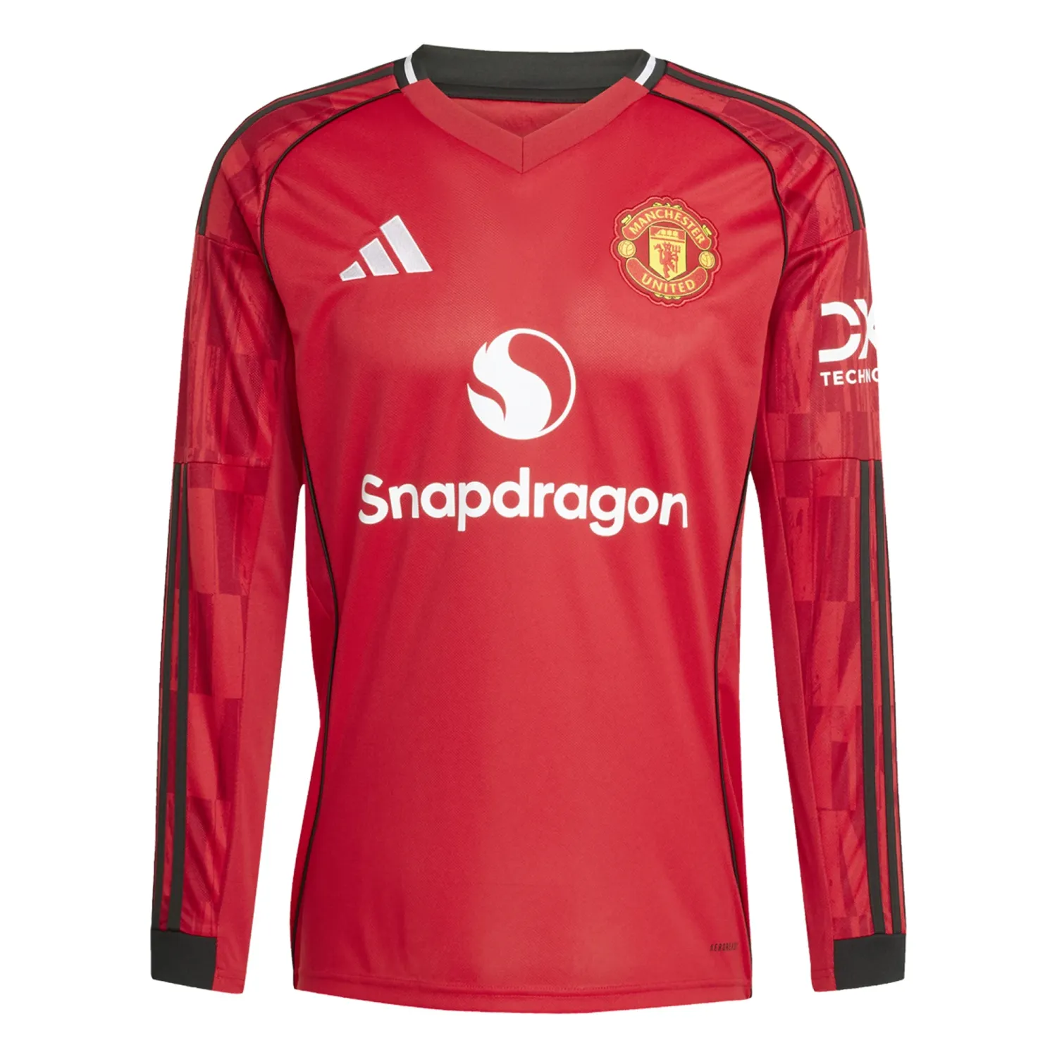 Manchester United FC 25/26 Home Red Long Sleeve Jersey