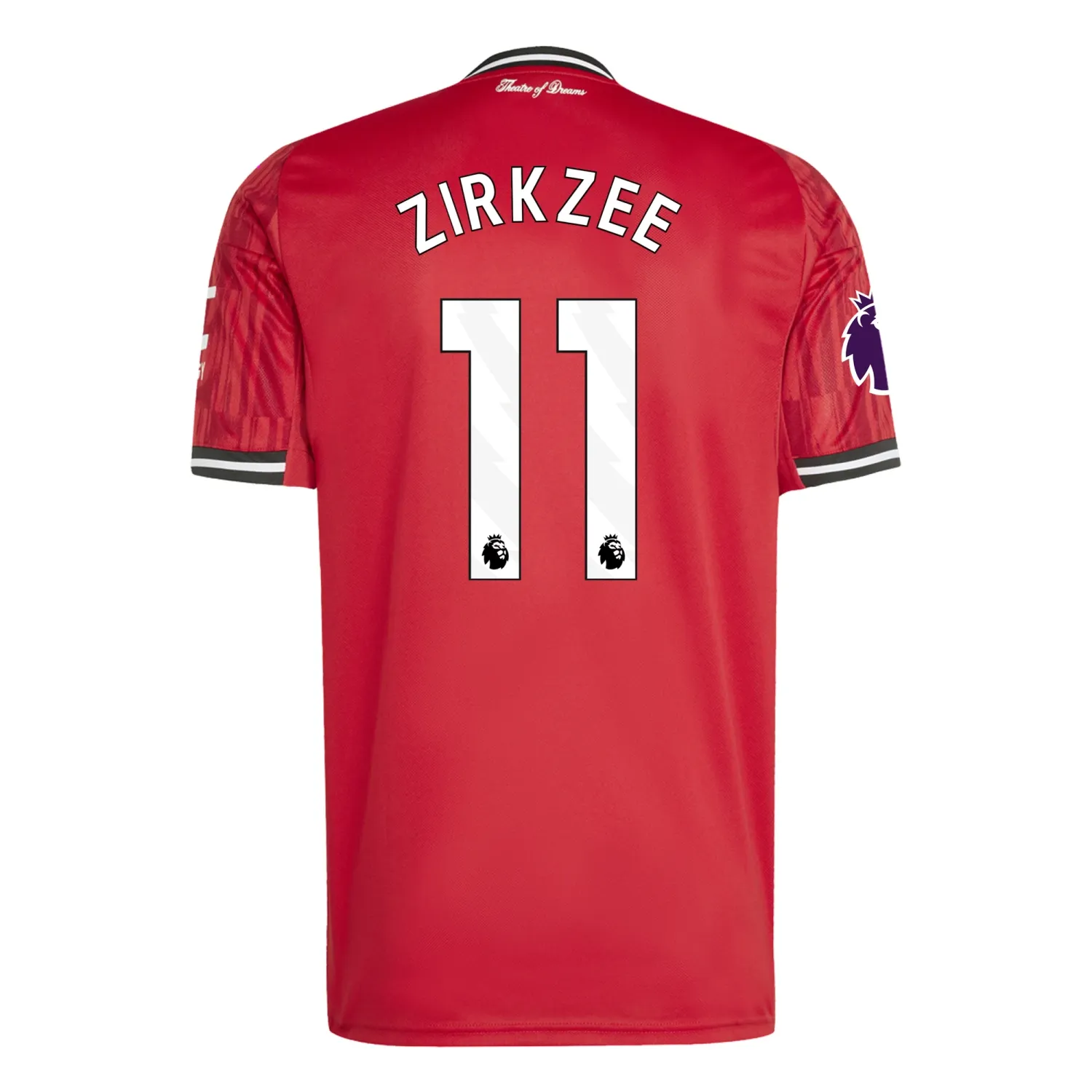 Joshua Zirkzee Manchester United FC 25/26 Home Red Jersey