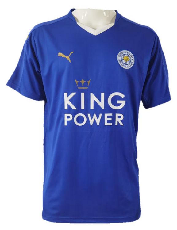 Leicester City Home Blue 2015/16 Retro Jersey