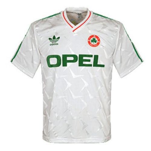 Ireland 1990 Away White Retro Jersey