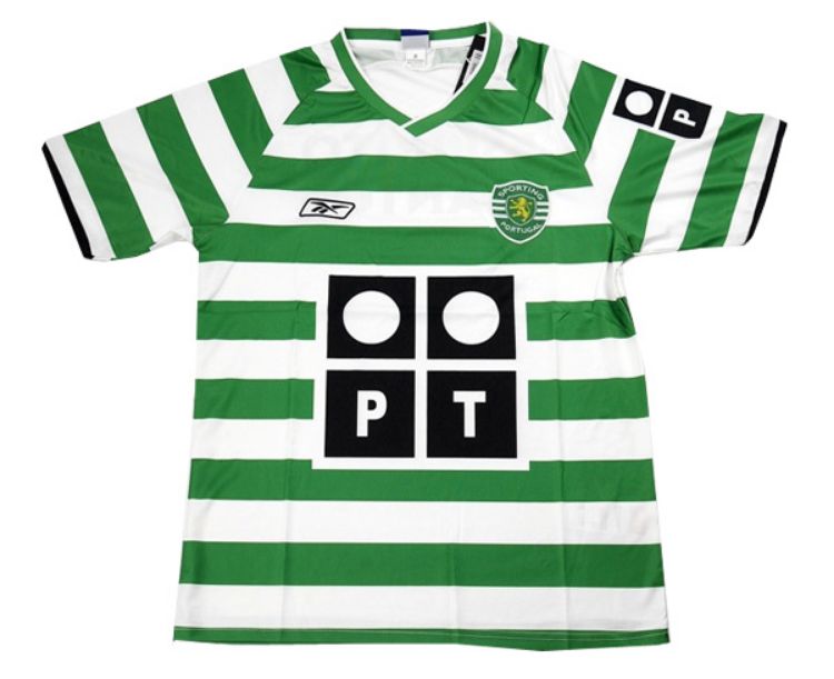 Sporting Lisbon 2003/04 Home Retro Jersey