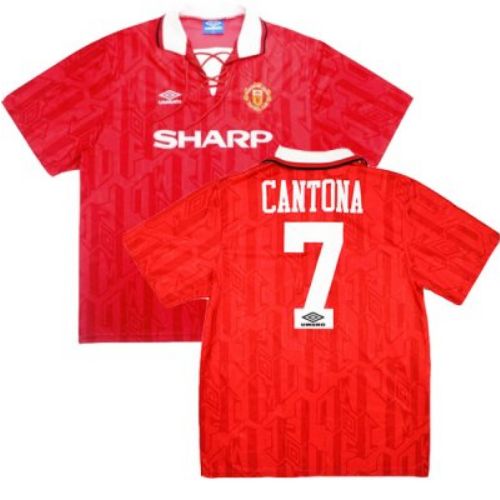 Manchester United Home Red 1992/94 Retro Shirt Cantona #7