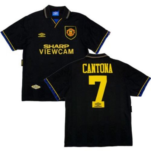 Manchester United Away Black 1992/94 Retro Shirt Cantona #7