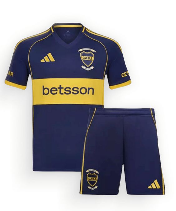 Boca Juniors 25/26 Home Kids Kit