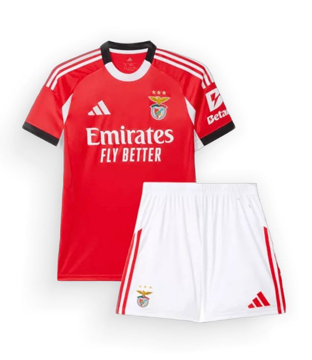 Benfica 25/26 Home Red Kids Kit