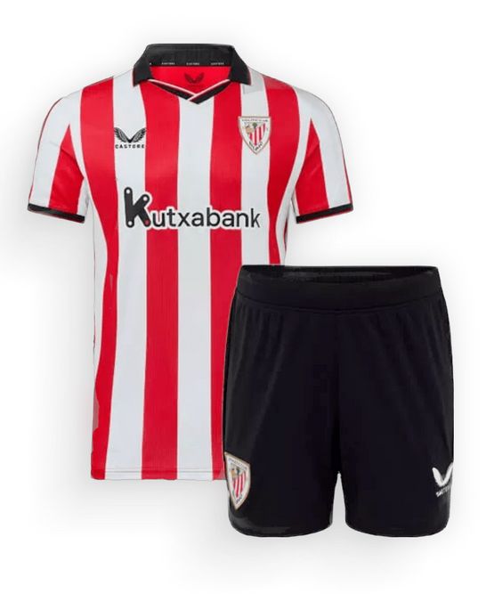 Athletic Bilbao 25/26 Home Kids Kit