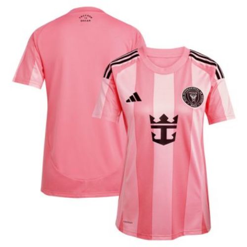Inter Miami CF 2025 Home Pink Soccer Jersey For Women