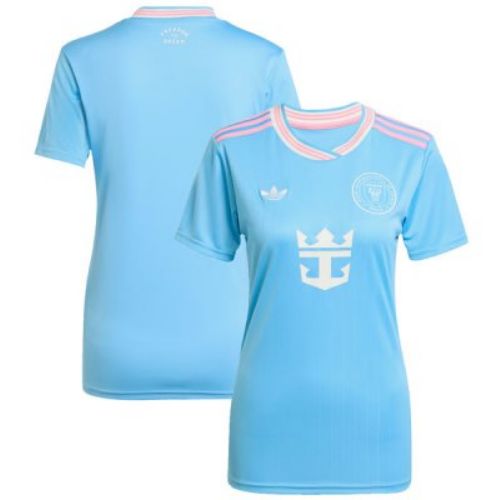 Inter Miami CF 2025 Third Blue Soccer Jersey For Women
