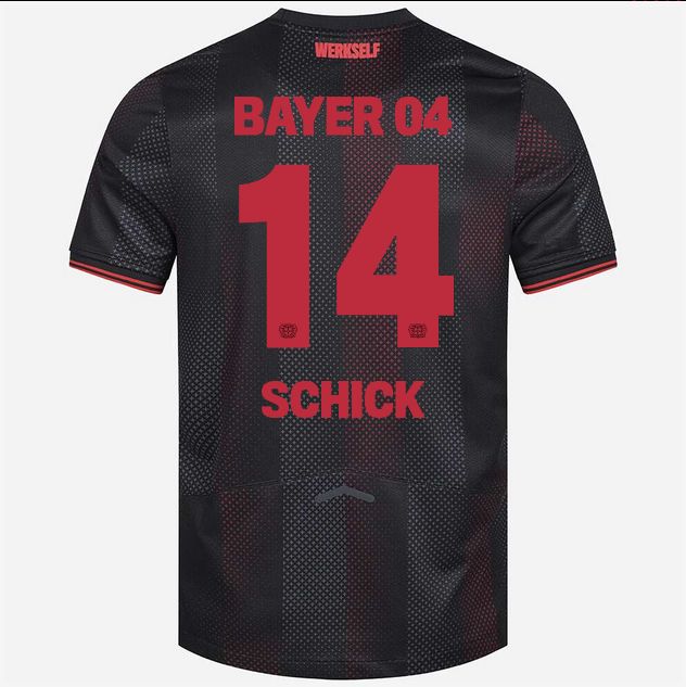 Schick Bayer 04 Leverkusen 25/26 Home Soccer Jersey