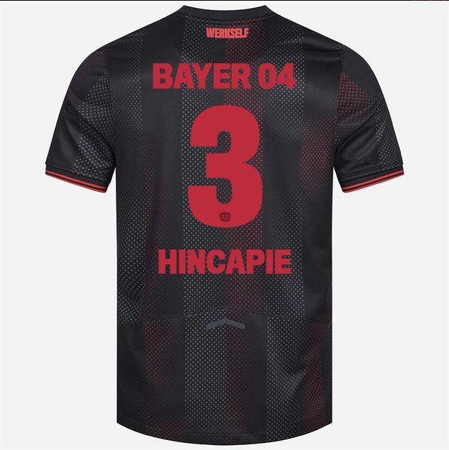 Hincapie Bayer 04 Leverkusen 25/26 Home Soccer Jersey